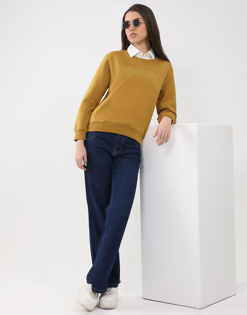 MONTE CARLO Women's Regular Fit Sweatshirt