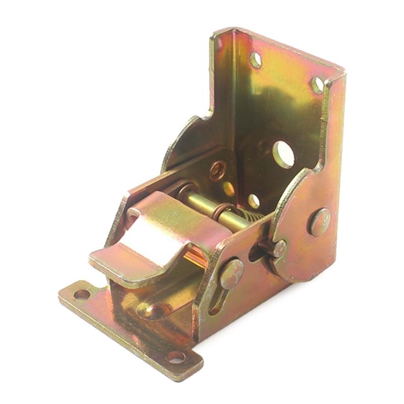 Industrial Locking Hinges 90 Degree Foldable Leg Brackets for Tables bed and Workbenches with High Load Capacity