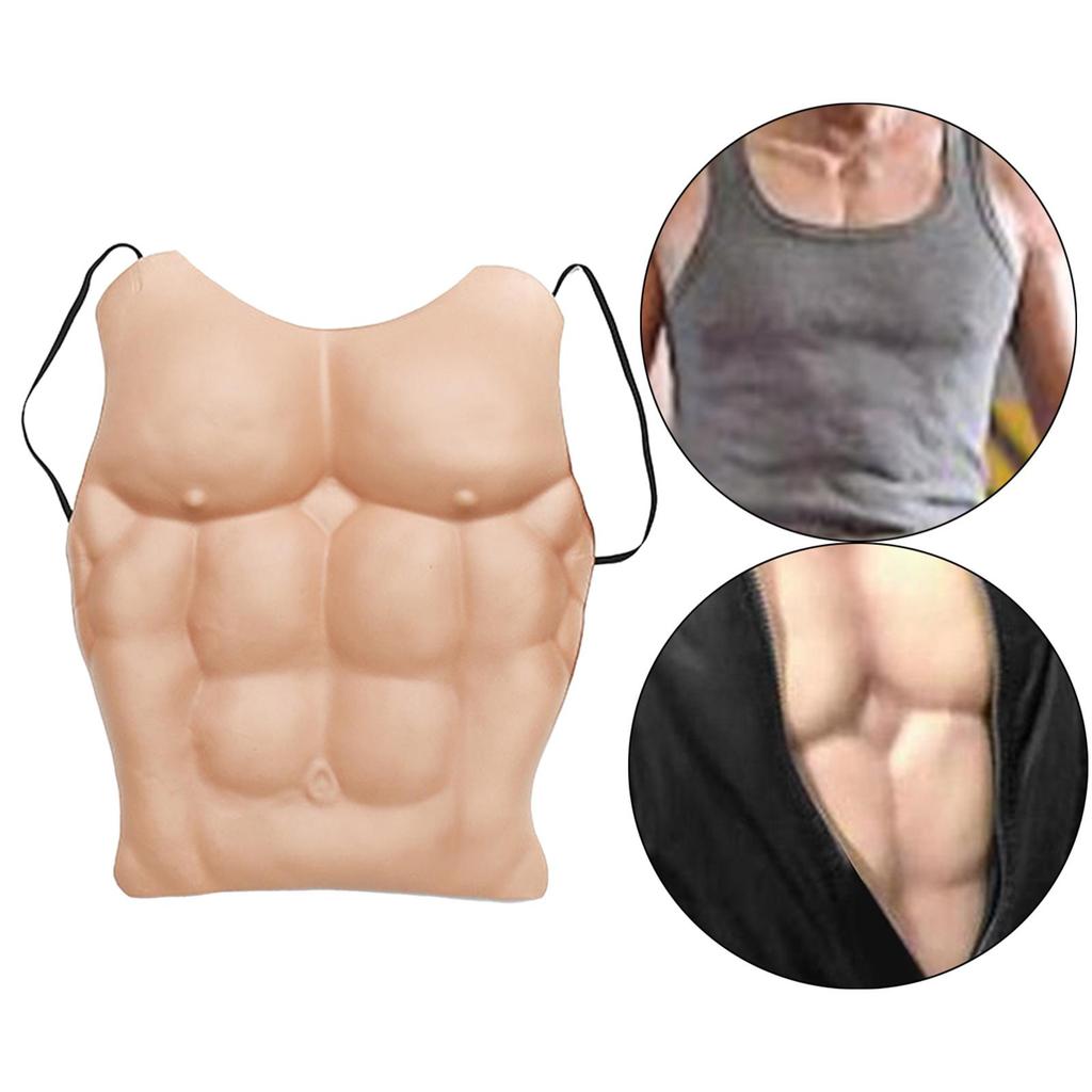 Funny Fake Muscle Comfortable for Masquerade Parties New Year Parties Indoor