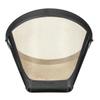 Reusable Gold Tone Permanent #4 Cone Shape Coffee Filter Mesh Basket Filter New