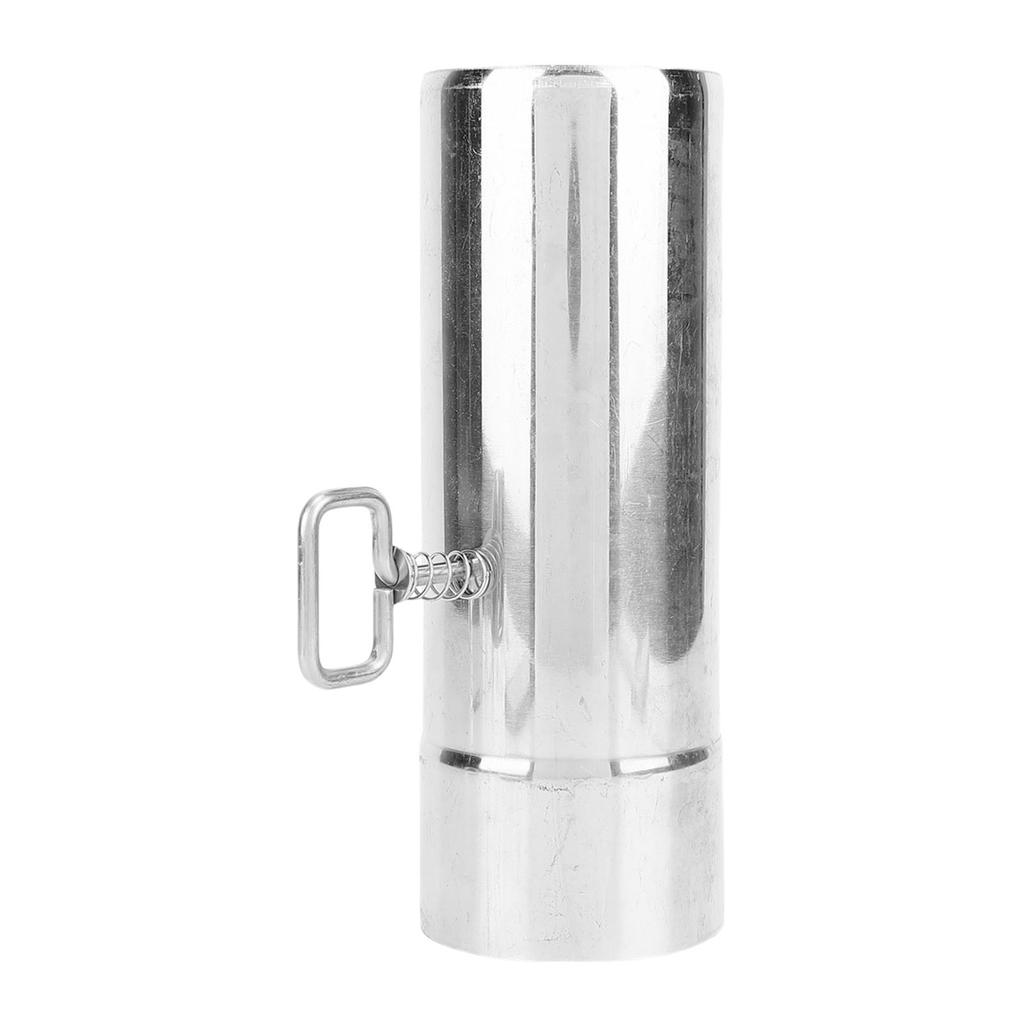 Stove Pipe with Damper 304 Stainless Steel Thickened Chimney Pipe for Vent Exhaust Fume Extraction