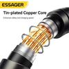 Essager 240W Super Fast Charge Type-C Cable 100W Fast Charging Stainless Stee Data Wire 5A For Macbook iPad iPone 16 15 Pro Max
