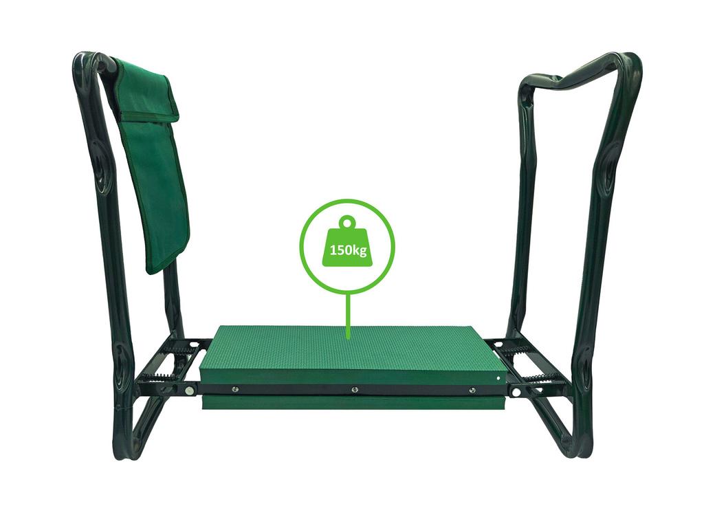 Foldable Garden Kneeler, Russell 3-in-1 Garden Chair + Tool Organizer
