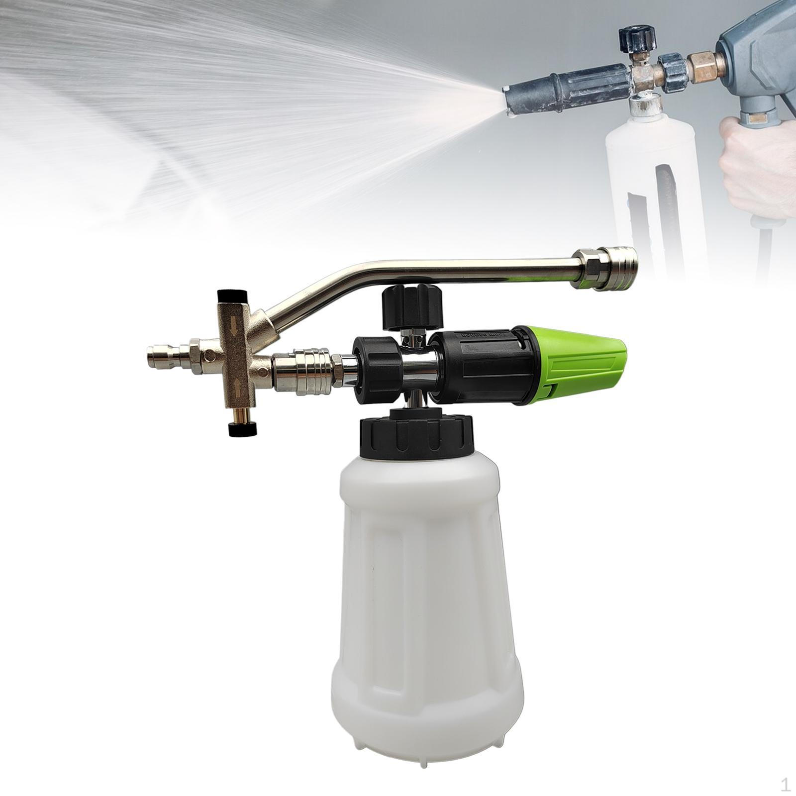 

Насадка-насадка для распылителя пены, быстроразъемное соединение 1/4 дюйма, чистящие средства для мотоциклов, крыш,