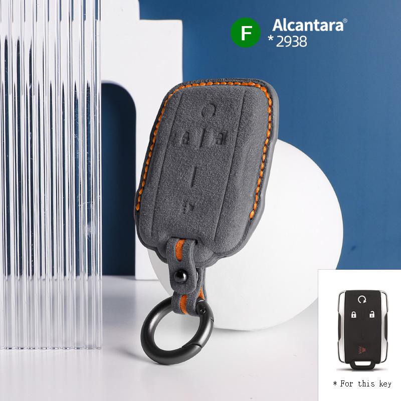 For Chevrolet Silverado 1500 2500 3500 Colorado Tahoe Suburban GMC Sierra Canyon Car Key Case Cover Shell Keychain Accessories