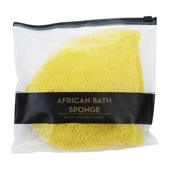 African Shower Net Exfoliating Sponge with Knots Body Scrubber Body Scrub Quick Drying Hygienic Shower Bathing Net
