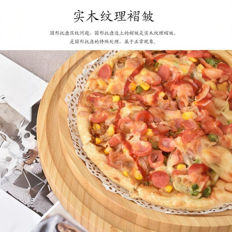 Simple Japanese Bamboo Tea Tray Kitchen Storage Serving Trays Home Hotel Platter Plate for Dessert Breakfast Coffee Food