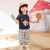 LUSON Baby Girls' Summer Raglan T-Shirt