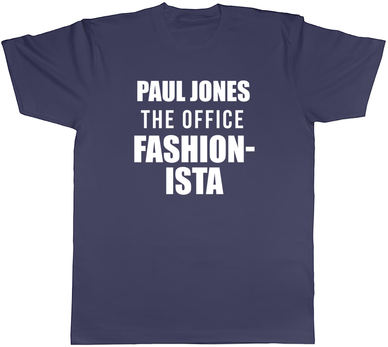 Personalised The Office Fashionista Mens Unisex T-Shirt Tee XXL
