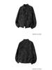 Men's American Retro PU Leather Stand Collar Motorcycle Jacket - Winter Style, Padded, Loose Fit, Versatile and Casual.