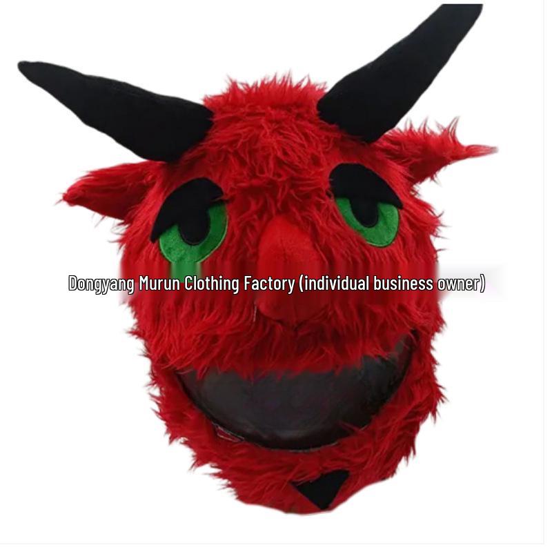 Motorcycle Helmet Decoration: Cartoon Rabbit, Toothless, Pumpkin Head Covers