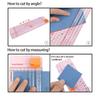 Portable A4 Paper Cutter Trimmer Scrapbook Trimmer Lightweight Cutting Mat Manual Cutting Tool Durable Plastic Art Crafts Tools