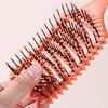 Curly Hair Brush Practical Hair Comb Hairdressing Brush Hollow Out Hair Brush Massage Comb Detangling Hair Brush