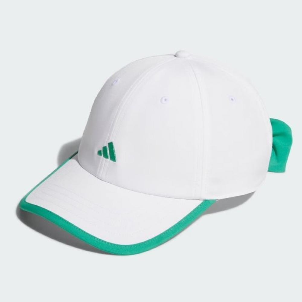 AdidaS Women S Ribbon Cap SS Green/W (female)