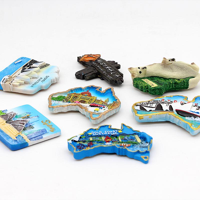Australia cangur Opera din Sydney suvenir magneți de frigider 3D magnetici frigider decorațiune casă Colecția Australia Cadou