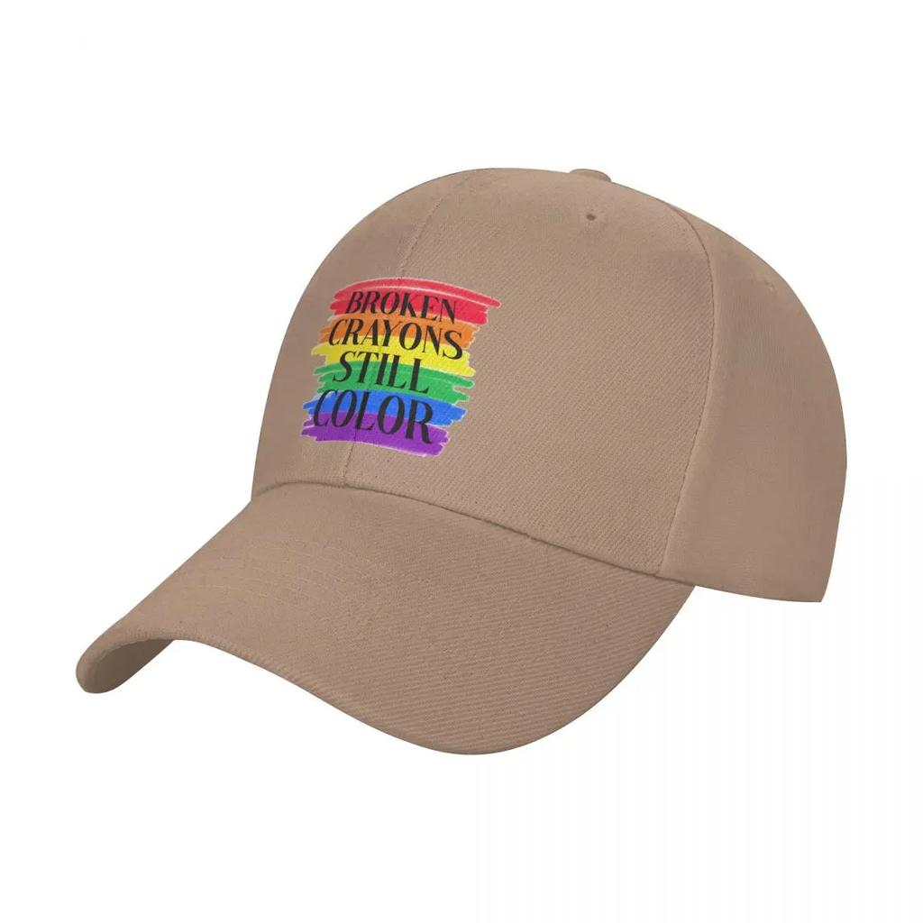 Broken Crayons Still Color Baseball Cap Streetwear Thermal Visor Sun Women Hats Mens