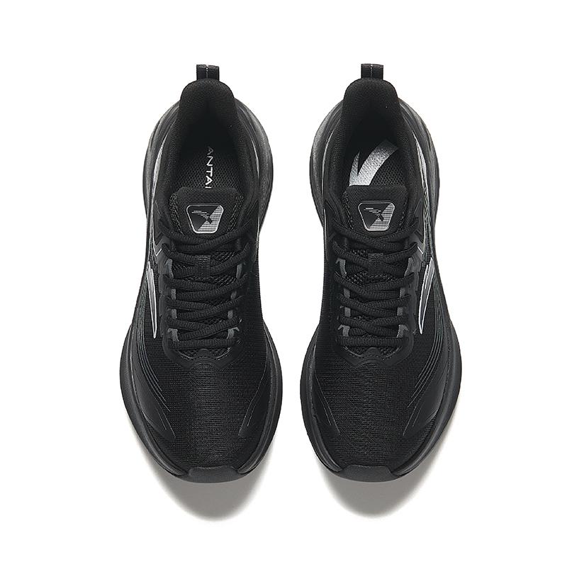 New Anta Anti Slip Wear Resistant Low Top Running Shoes Men's Black 912435502-5