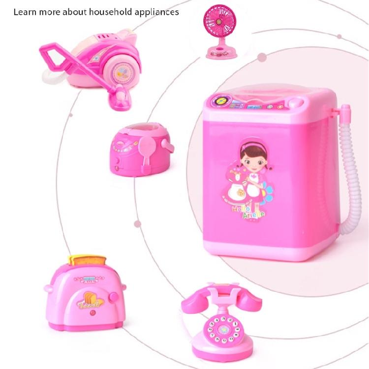 Compact Travel Friendly Pretend Play Appliances Set Encourages Practical Life Skills In Kids Aged 3 Years Up