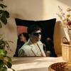 Trendy QQuevedoer Cushion Cover Versatile DoubleSided Pillow Case Fit for Sofa Bed Car  Daily Decor