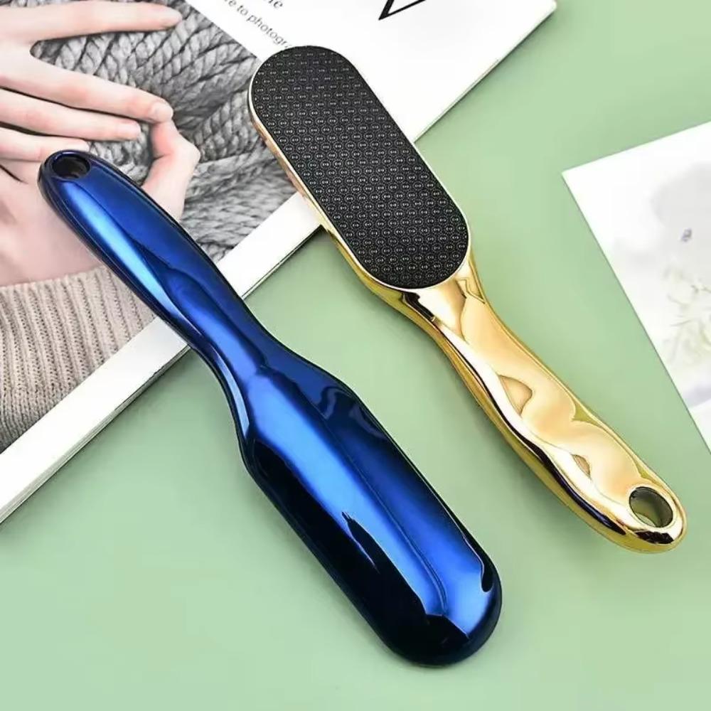 Manual Foot File Long-handle Feet Calluses Scrubber Portable Heels Dead Skin Remover  Foot Care