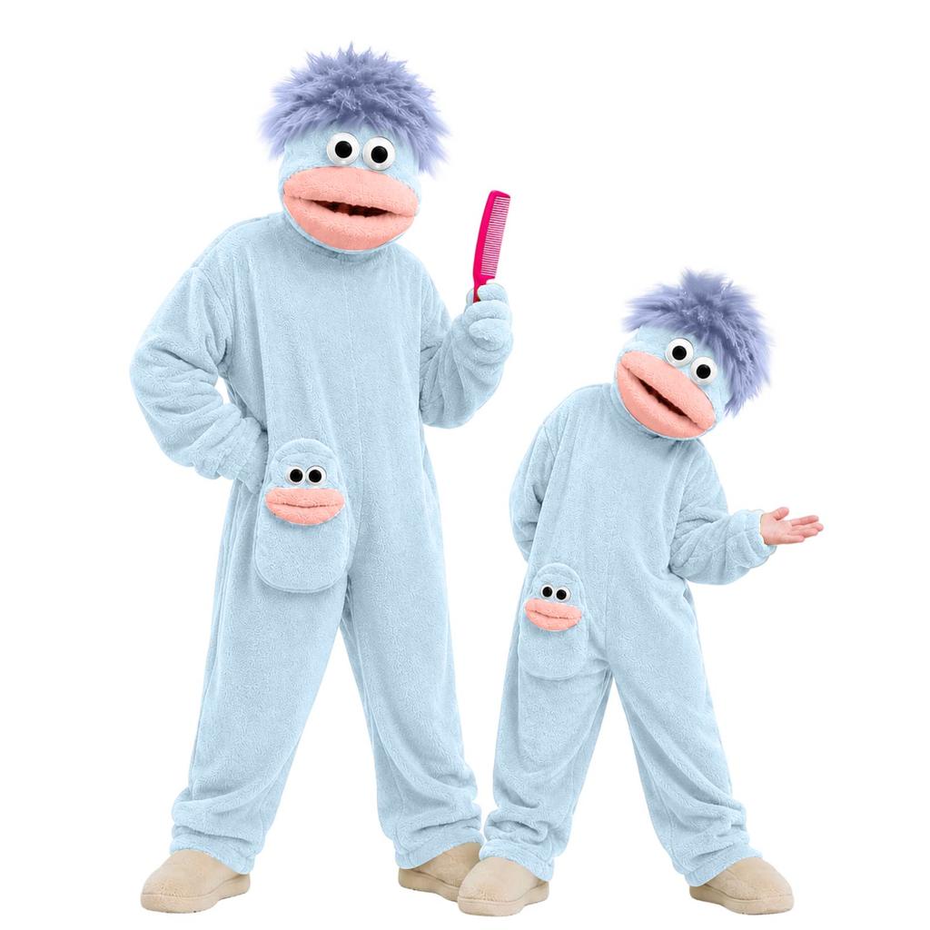 Kids Cute Funny One-Piece Pajamas Sleepwear Loungewear for Children