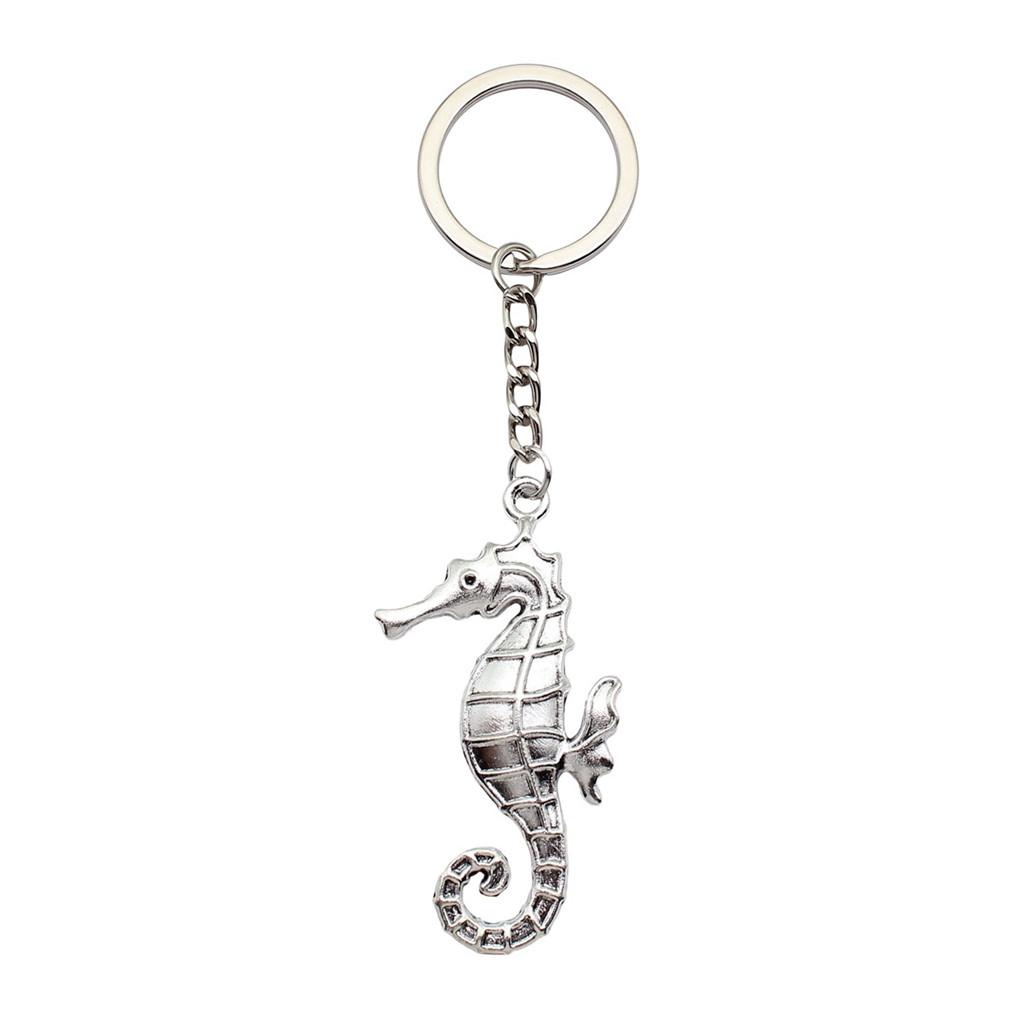 Seahorse Octopus Mermaid Underwater Keychain for Kids Handmade Bohemian Anniversary Gift Minimalist Phone Charm