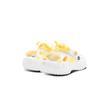 Crocs Classic Clog Butter Cheese EVA Cute Literary Holes Shoes Unisex White and Yellow