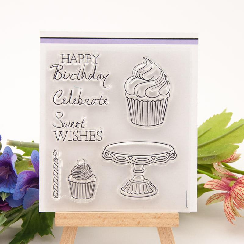 Buy Transparent Silicone Seal Stamp For DIY Album Scrapbooking Photo ...