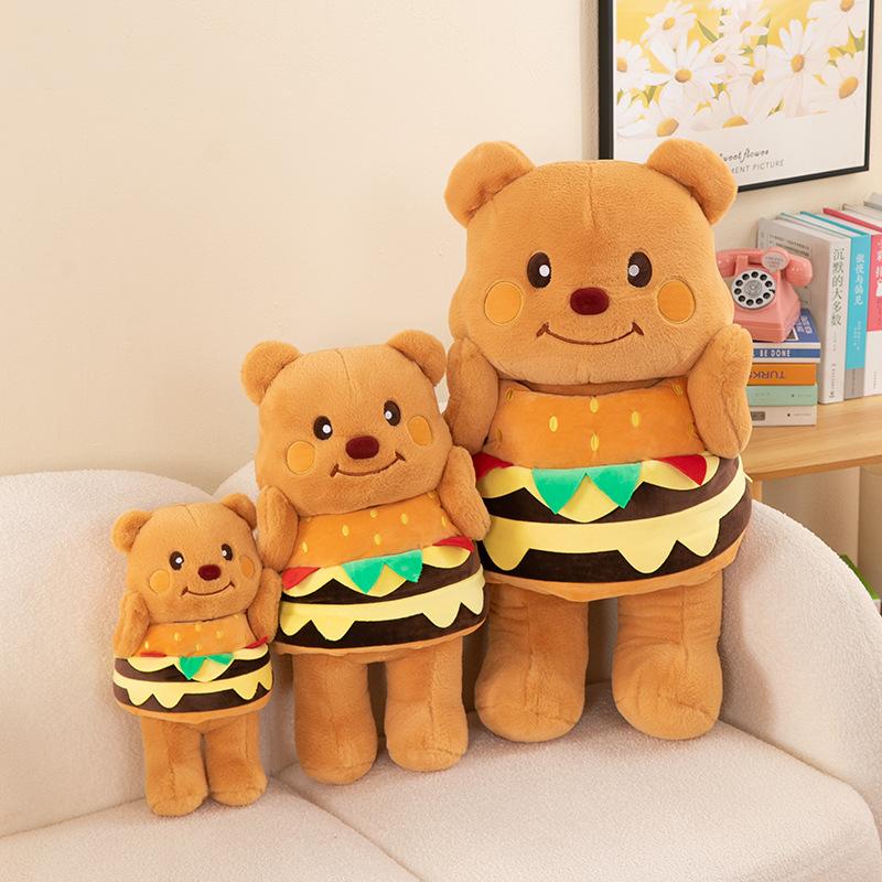 

Genuine Hamburg Butter Bear Plush Toy Doll Doll Gift Stall Catch Doll Machine Doll 38cm（330g）