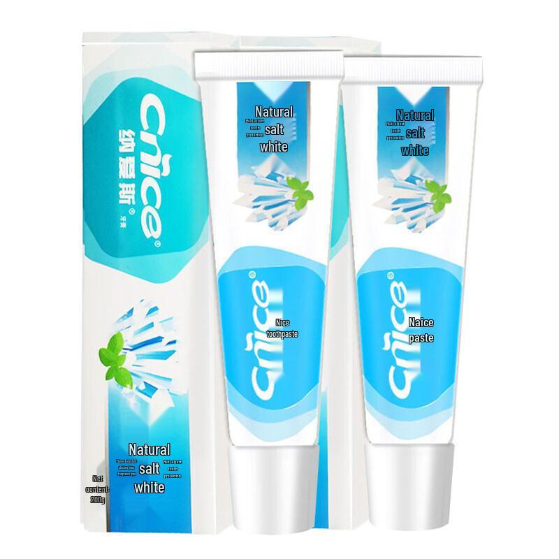 NICE Natural Salt Whitening Toothpaste