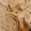 MCM Logogram Backpack Daypack MMK2AVE20 Small Studs Brown PVC Women Used