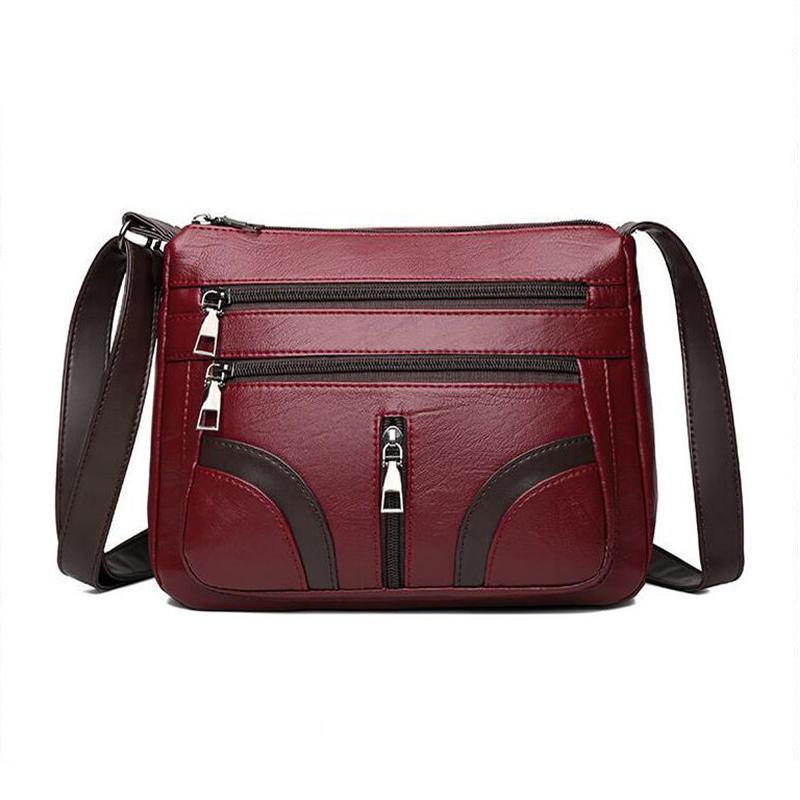 

Новое поступление большой емкости сумки через плечо для женщин модная сумка через плечо для мамы из искусственной кожи кошелек для телефона сумка-мессенджер 25x11x20cm