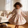Girl Autumn Princess Dress With Cotton Fabric For Casual Wear