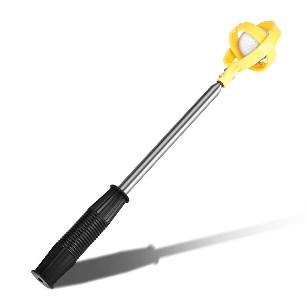 Practical Picker Telescopic Pick Up Tool Device Retriever Scoop (White)