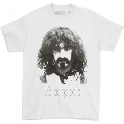 Frank Zappa Unisex Adult Portrait Cotton Logo T-Shirt