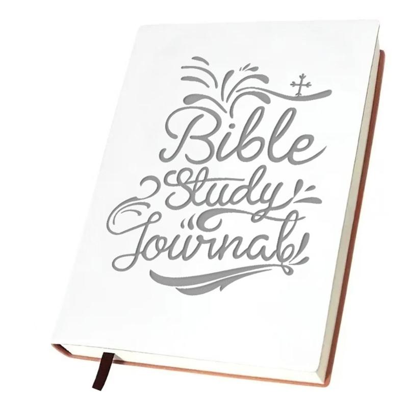 Abbey Notebook Incorporating SOAP Approach For Organized Bible Study And Plea Reflection