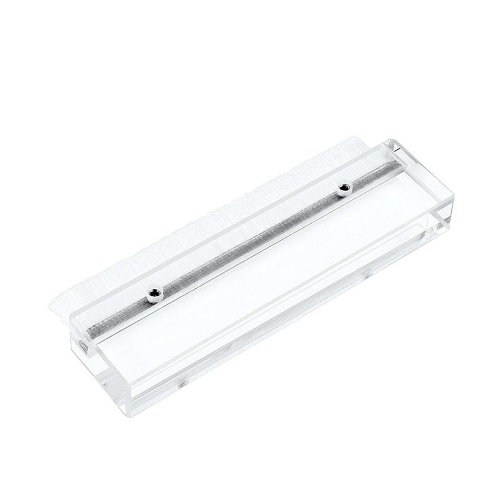 

Щетка для чистки пластинок Акриловая Моющаяся Щетка для чистки виниловых пластинок Антистатическая щетка Подходит для коллекционеров пластинок