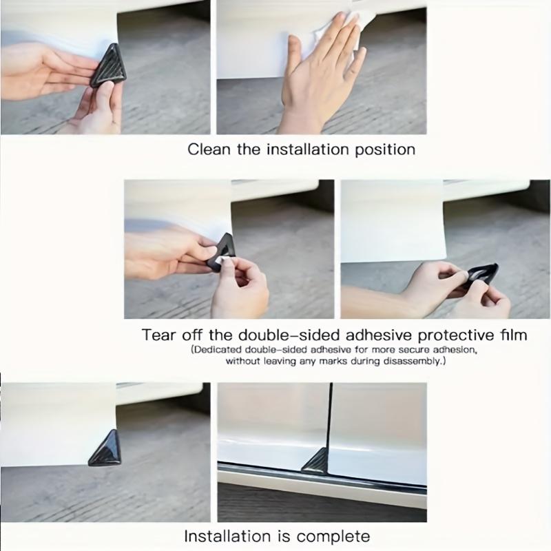 Carbon Fiber Texture Paint Protection Film for All Vehicles Door Edge Anti-Collision Strip Anti Scratches Car Protection Film Vehicle Scratch Guard