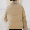 Fashion Winter Woman Parkas Loose Thick Warm Faux Fur Jackets Women's Coats
