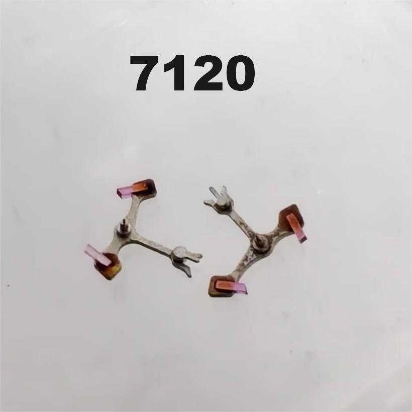 Watches Accessories Are Suitable For Domestic 7120 Movement Horse Fork Escapement Fork System Mazai Fork Clock Repair Parts