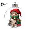Decorative Holiday Tree Hanging Ball Ornament Light‑Up Christmas Story Baubles Glowing Mini Animals Ornament