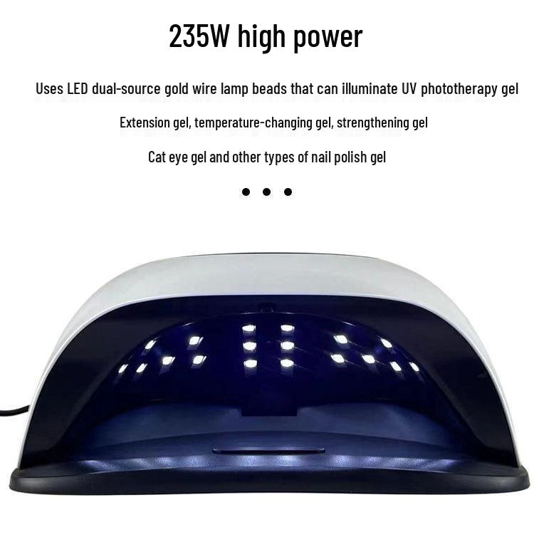 235W Smarte UV-Gel-Nagellampe mit Sensor für den professionellen Gebrauch