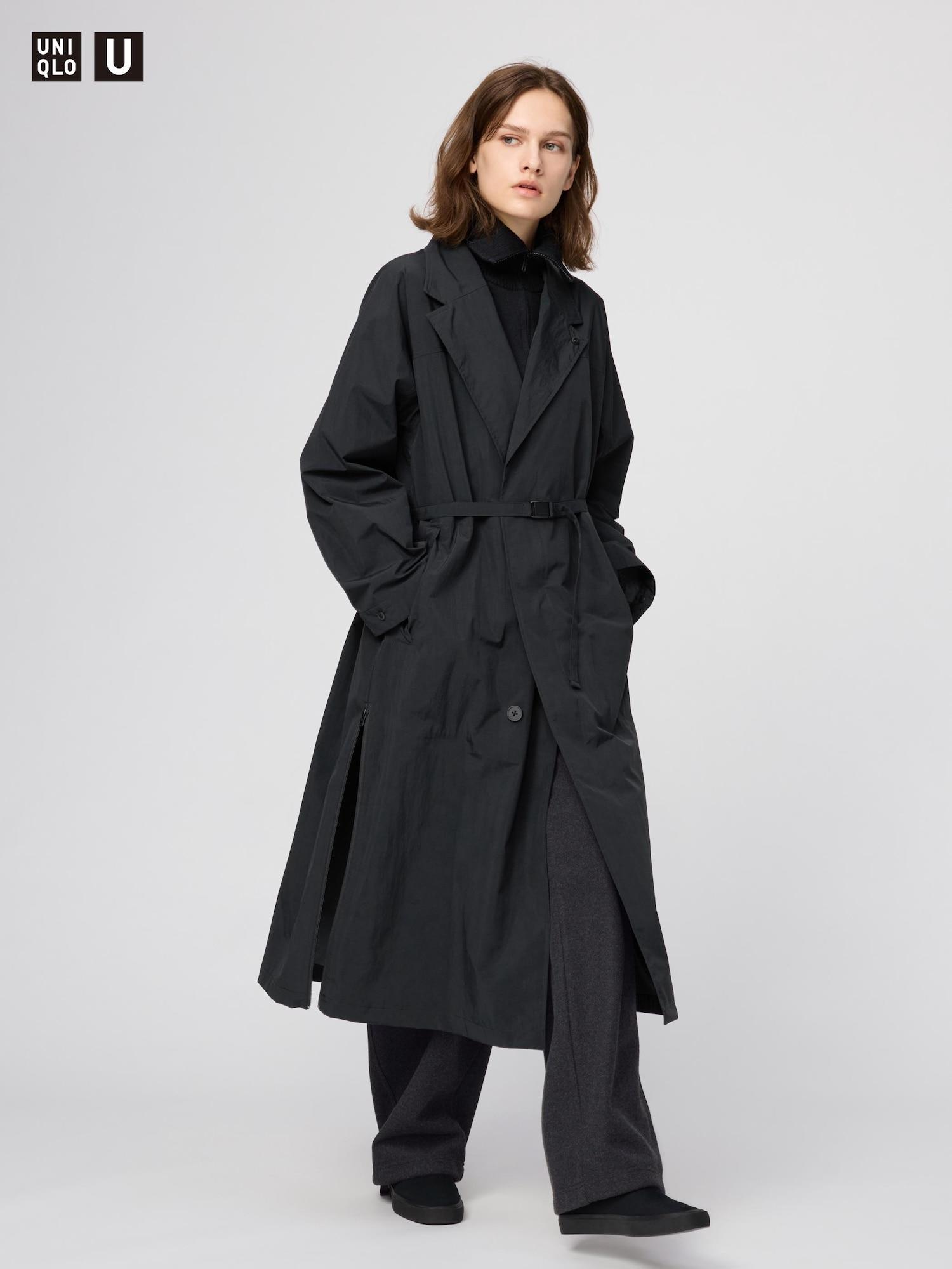 

Однобортное длинное пальто Uniqlo 09 BLACK/WOMEN XS