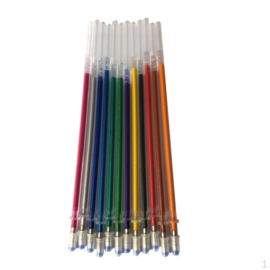 0.8mm Colorful Glitter Pen Refills