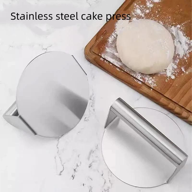 1Pcs Stainless Steel Smash Burger Press Non-Stick Hamburger Patty Maker for Family Gathering BBQ Outdoor Picnic Use