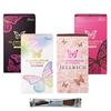 Glamorous Butterfly Melty Gel Rich Hot 1000 and Moist 1000 Condoms with Stick Lotion (4-Box Set)