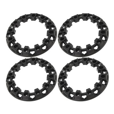 4 Peças Tampa Central de Roda T Cubo s Pneu         para ATV Go Kart