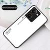 Gradient Tempered Glass Protect Case for Realme P3 Ultra P1 Speed Realme 14 Pro + 13 Pro Realme 11 Pro Glossy Cover