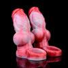 Thick Penis Sleeve Non-stop Orgasm Man Animal Texture Reusable Condom Enlargement Fantasy Penis Cover Men's Dog Knot Sleeve