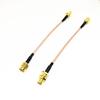 Câble d'extension d'antenne coaxial RF SMA mâle vers femelle pour cartes réseau Wi-Fi